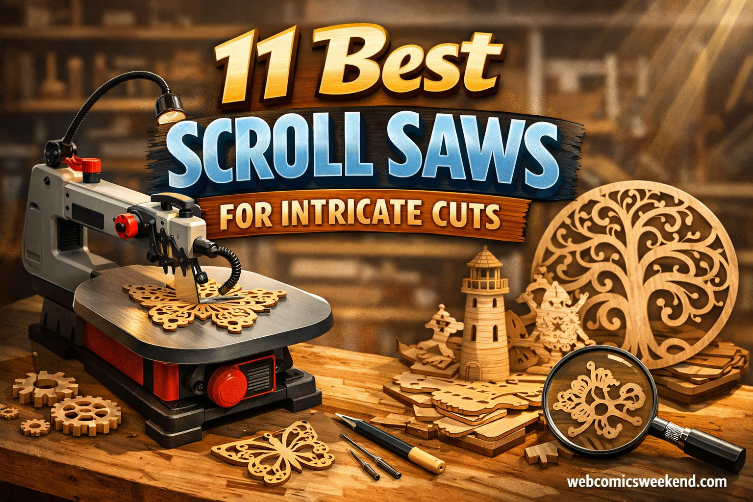 11 Best Scroll Saws for Intricate Cuts