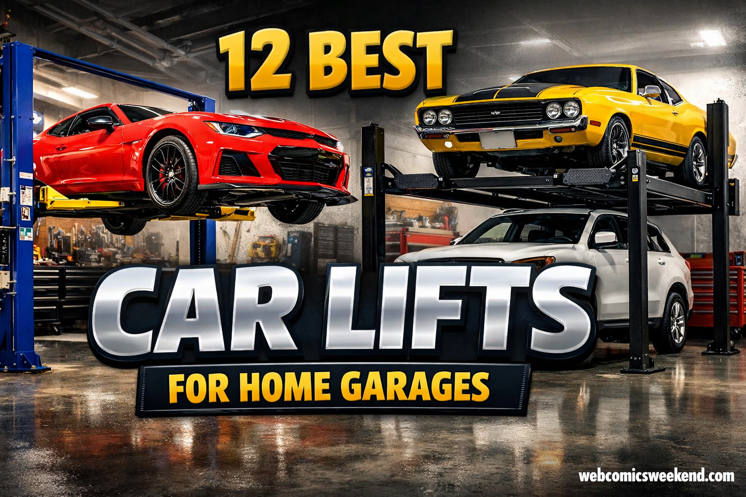 12 Best Car Lifts for Home Garages