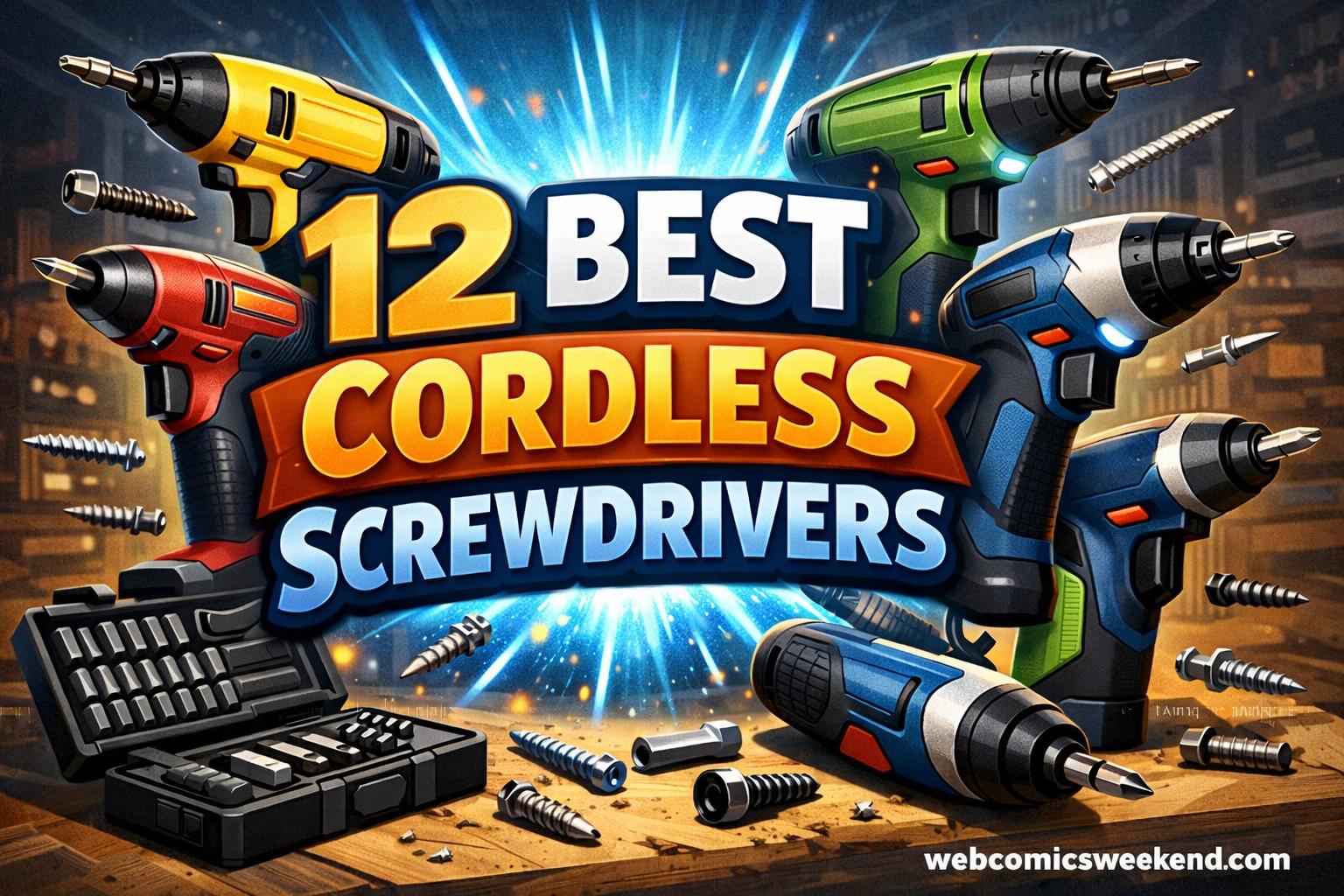 12 Best Cordless Screwdrivers