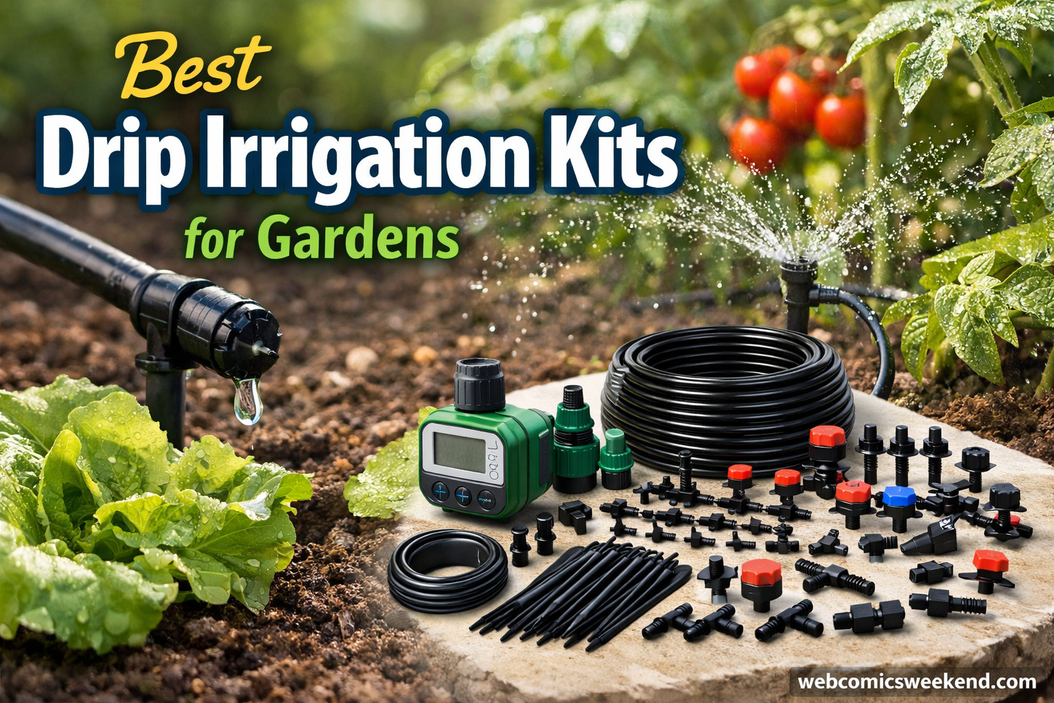 12 Best Drip Irrigation Kits for Gardens