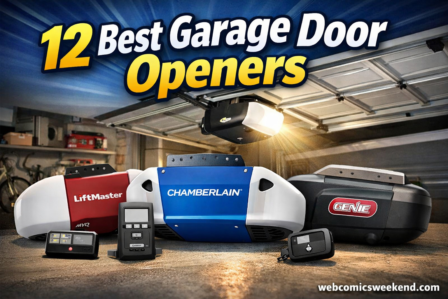 12 Best Garage Door Openers