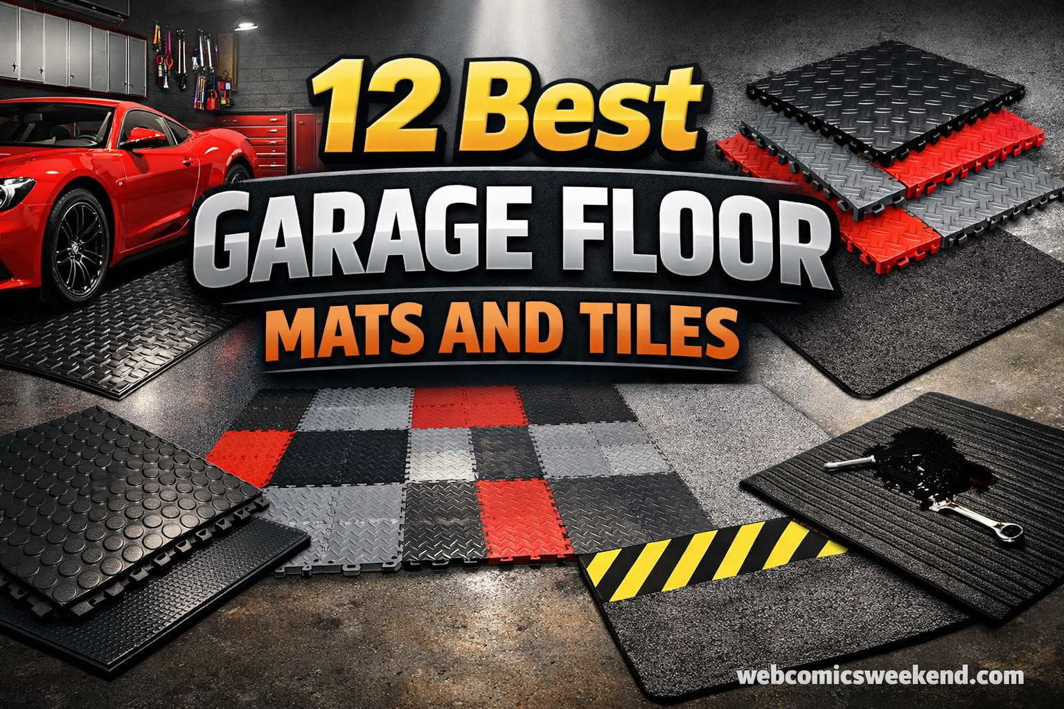 12 Best Garage Floor Mats and Tiles
