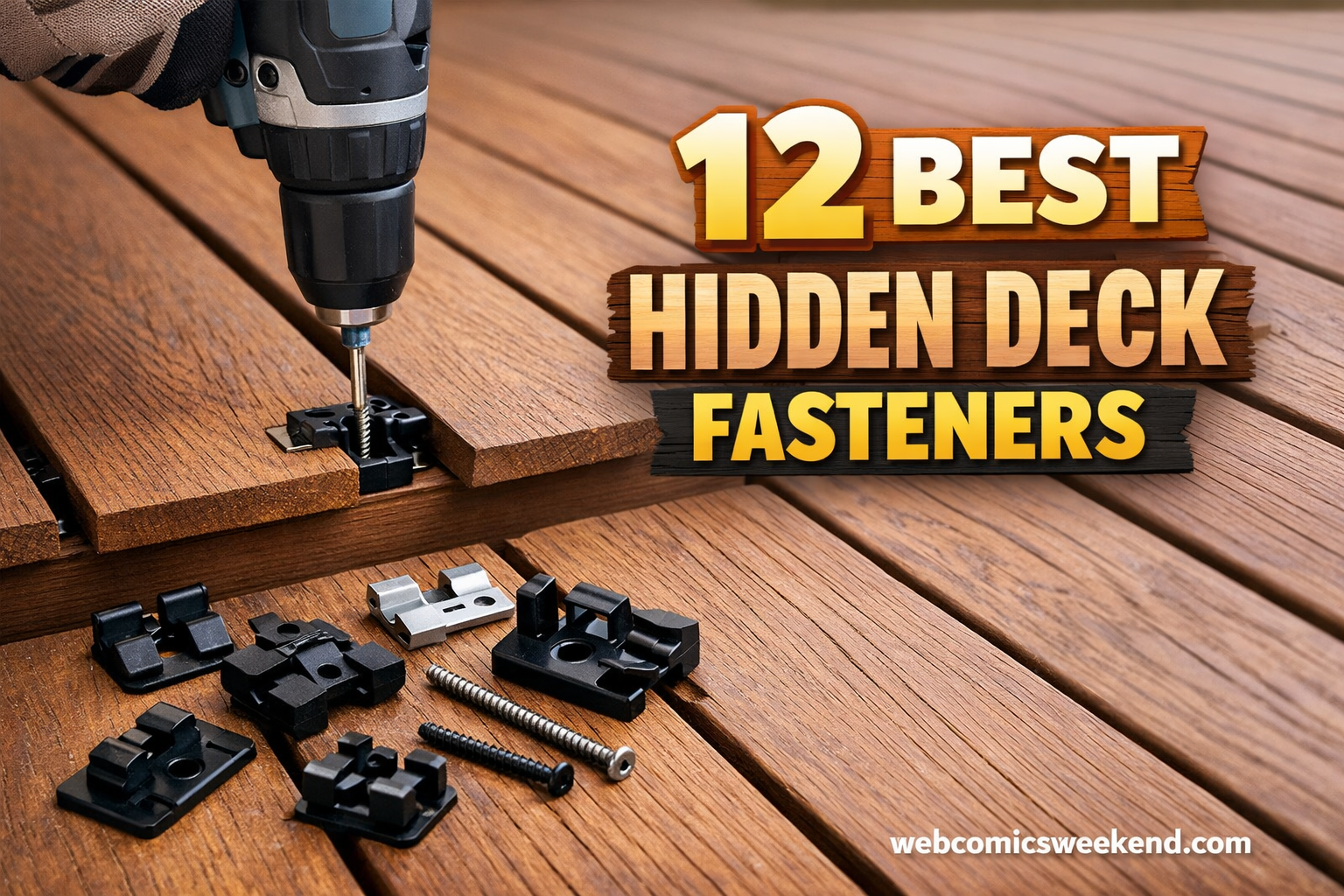 12 Best Hidden Deck Fasteners