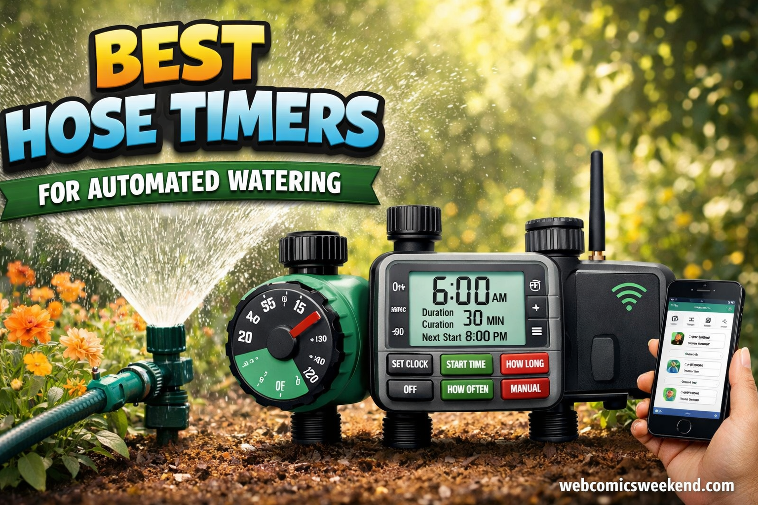 12 Best Hose Timers for Automated Watering