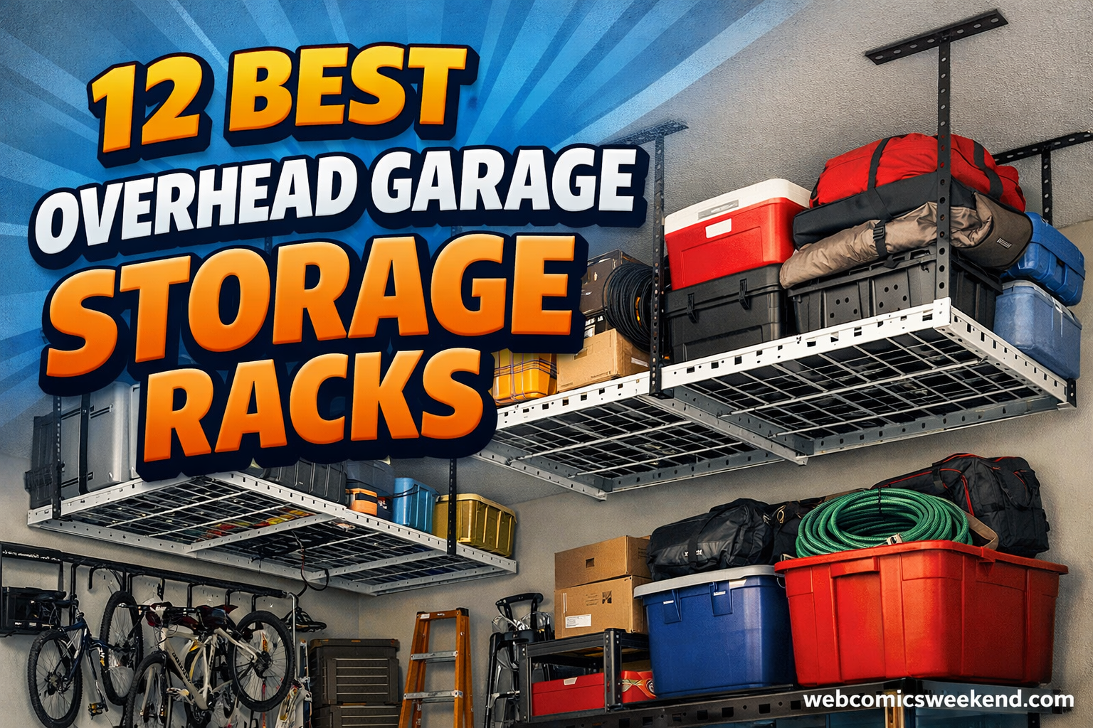 12 Best Overhead Garage Storage Racks