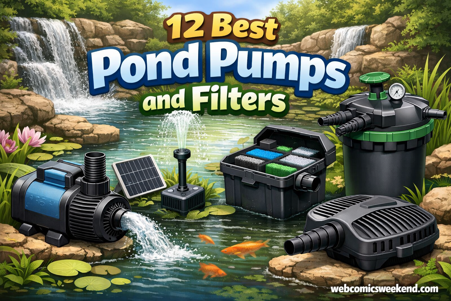 12 Best Pond Pumps and Filters