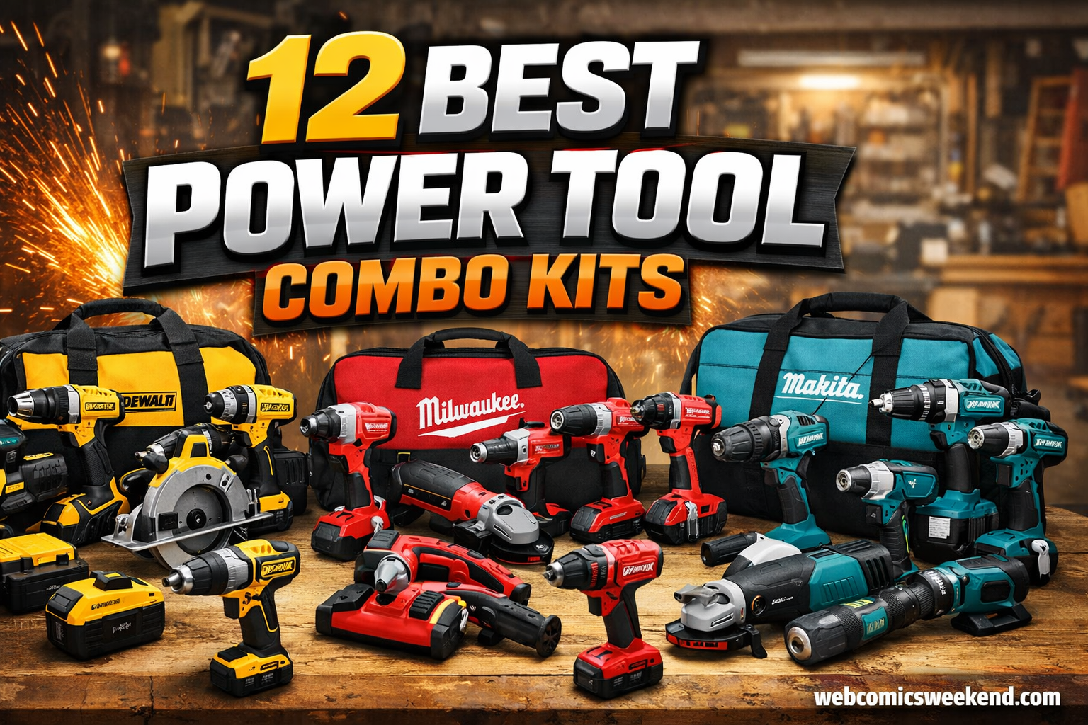 12 Best Power Tool Combo Kits
