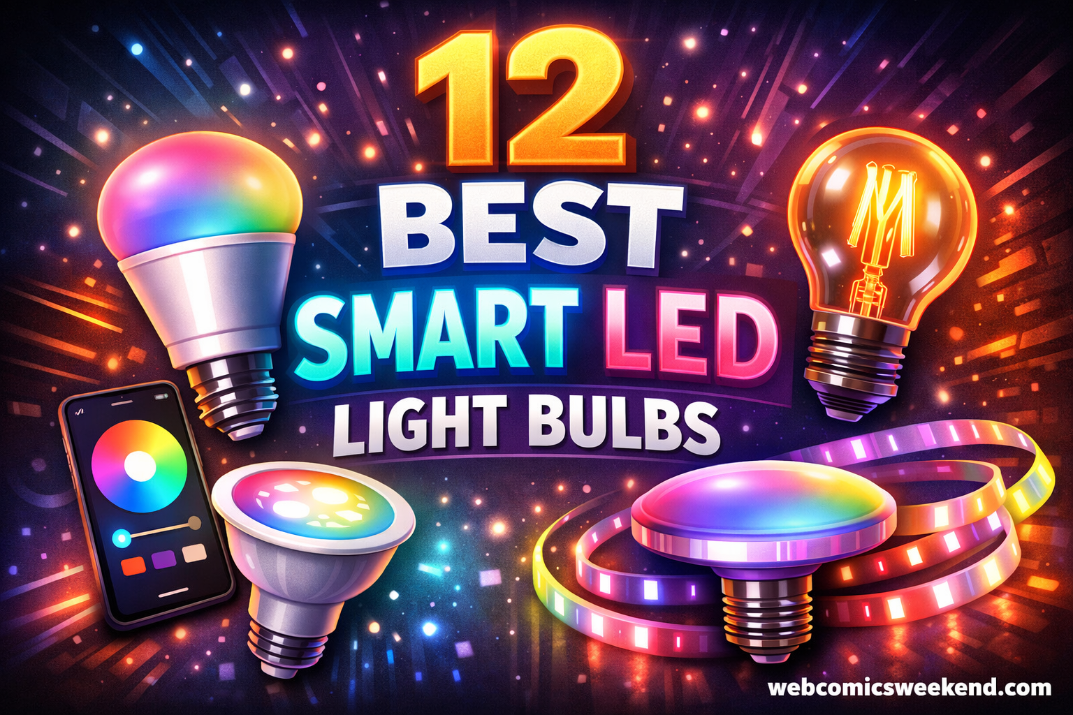 12 Best Smart LED Light Bulbs