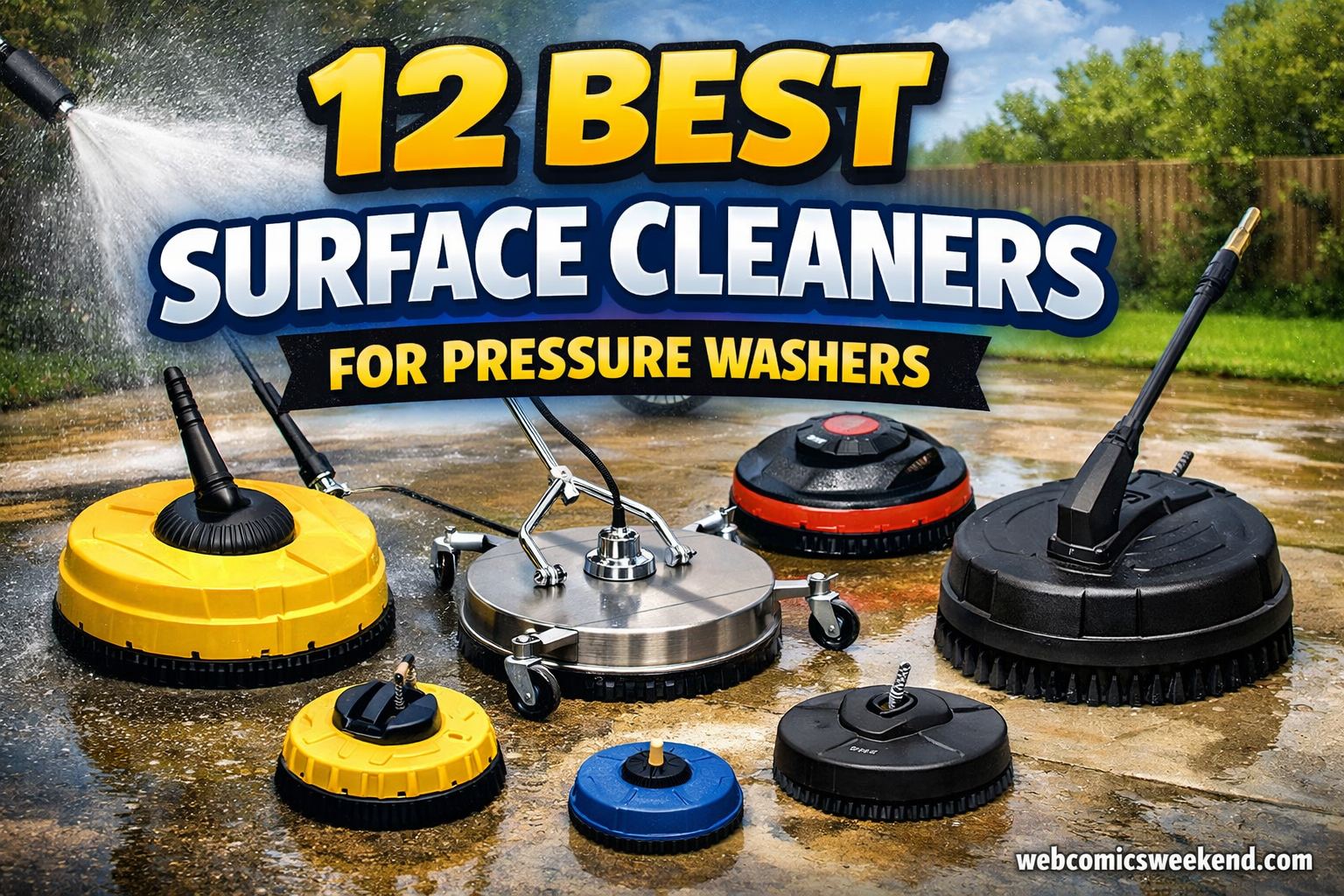 12 Best Surface Cleaners for Pressure Washers