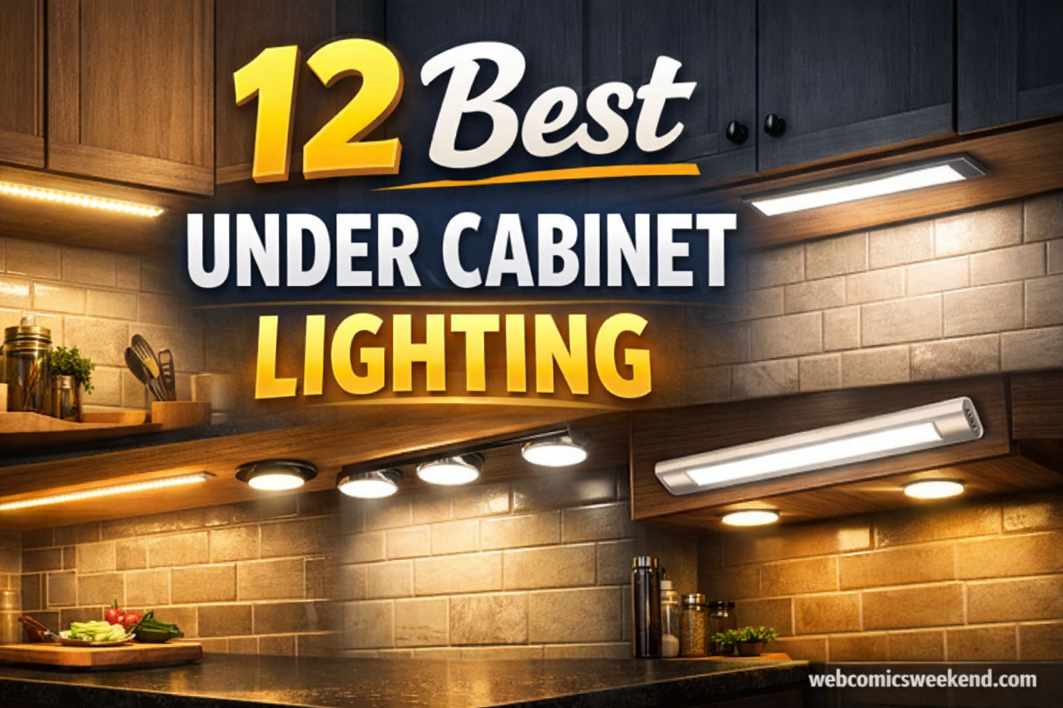 12 Best Under Cabinet Lighting