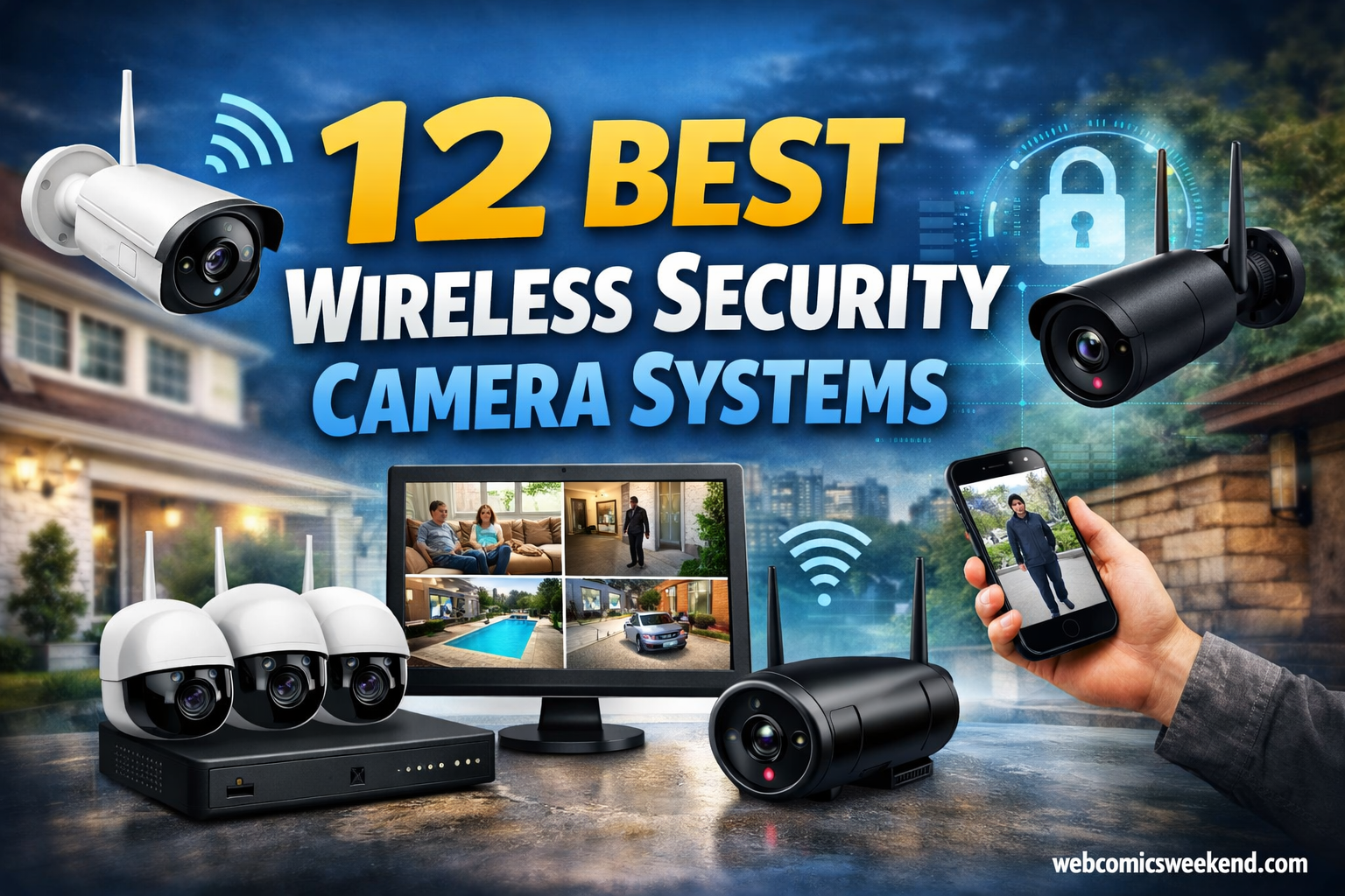 12 Best Wireless Security Camera Systems