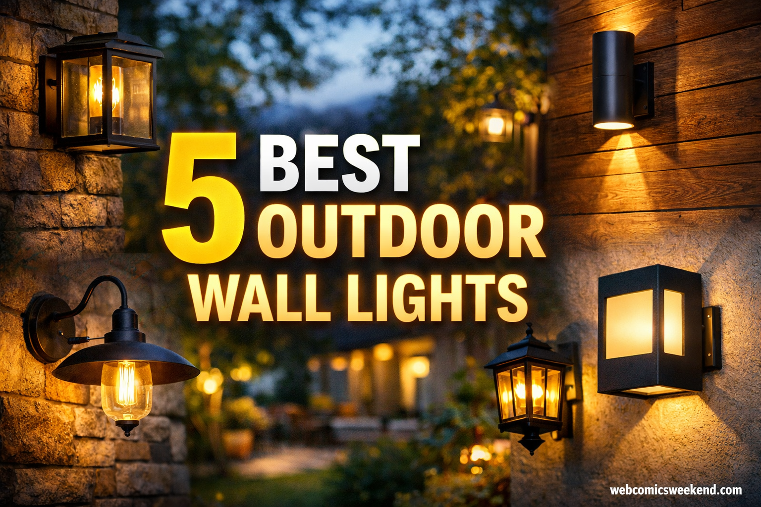 5 Best Outdoor Wall Lights