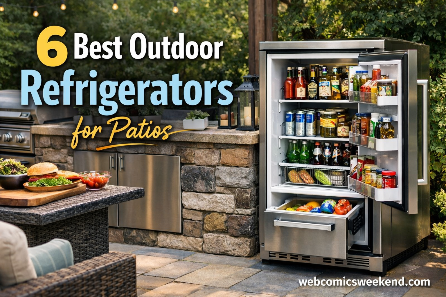 6 Best Outdoor Refrigerators for Patios