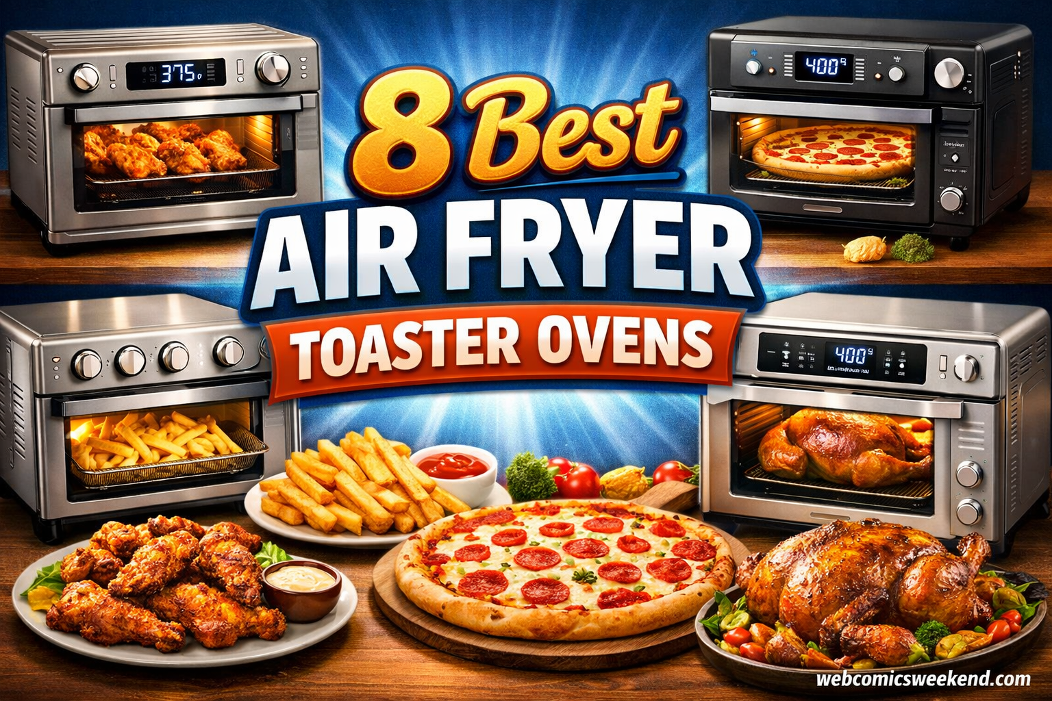 8 Best Air Fryer Toaster Ovens