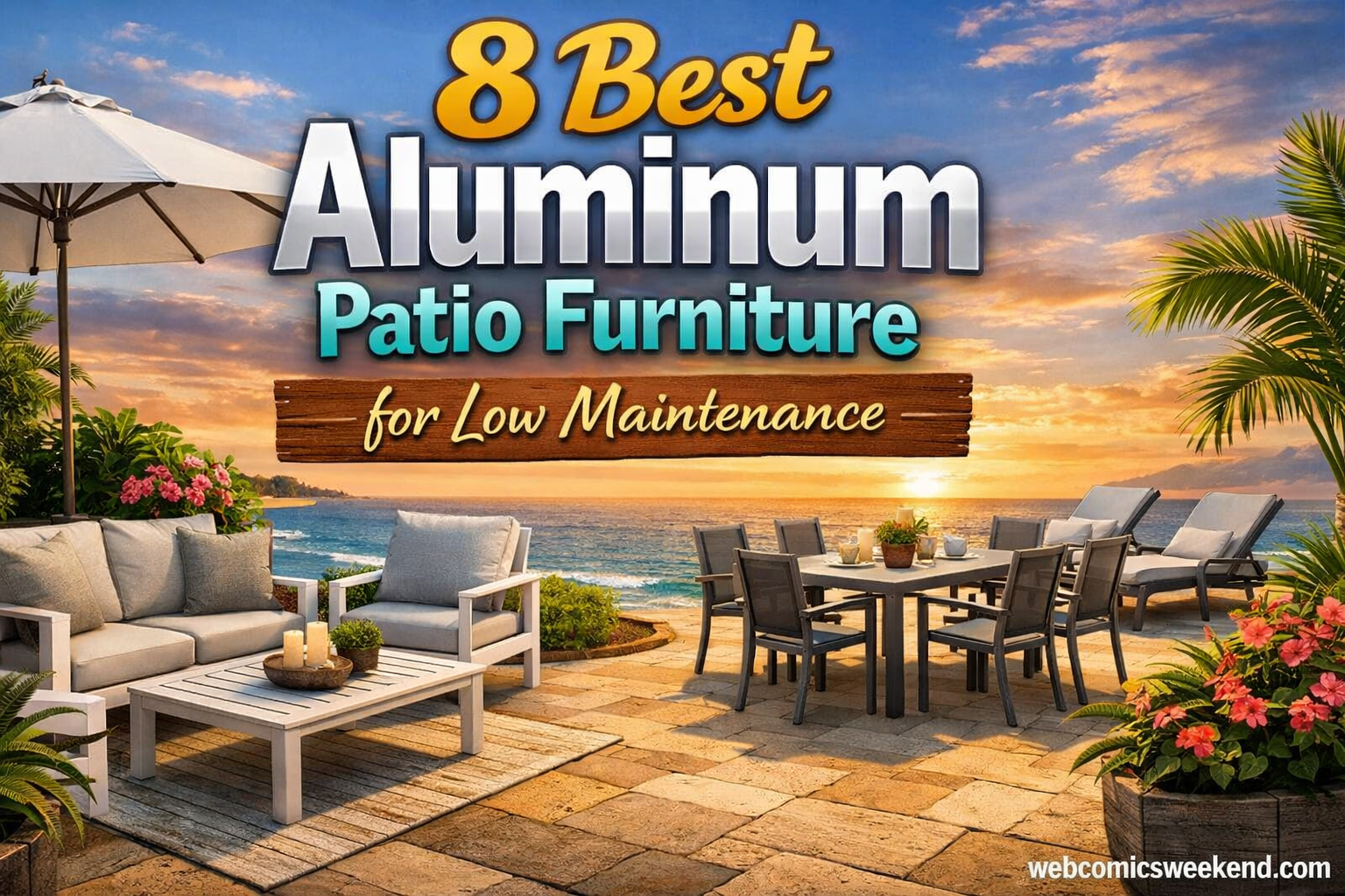 8 Best Aluminum Patio Furniture for Low Maintenance