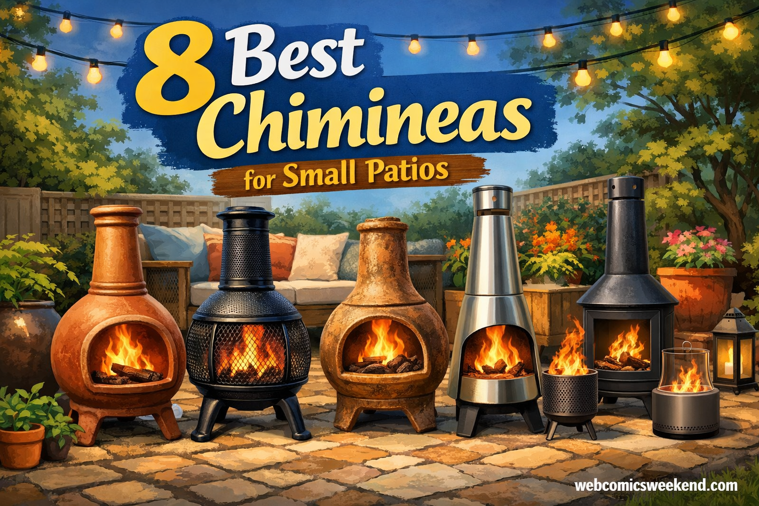 8 Best Chimineas for Small Patios