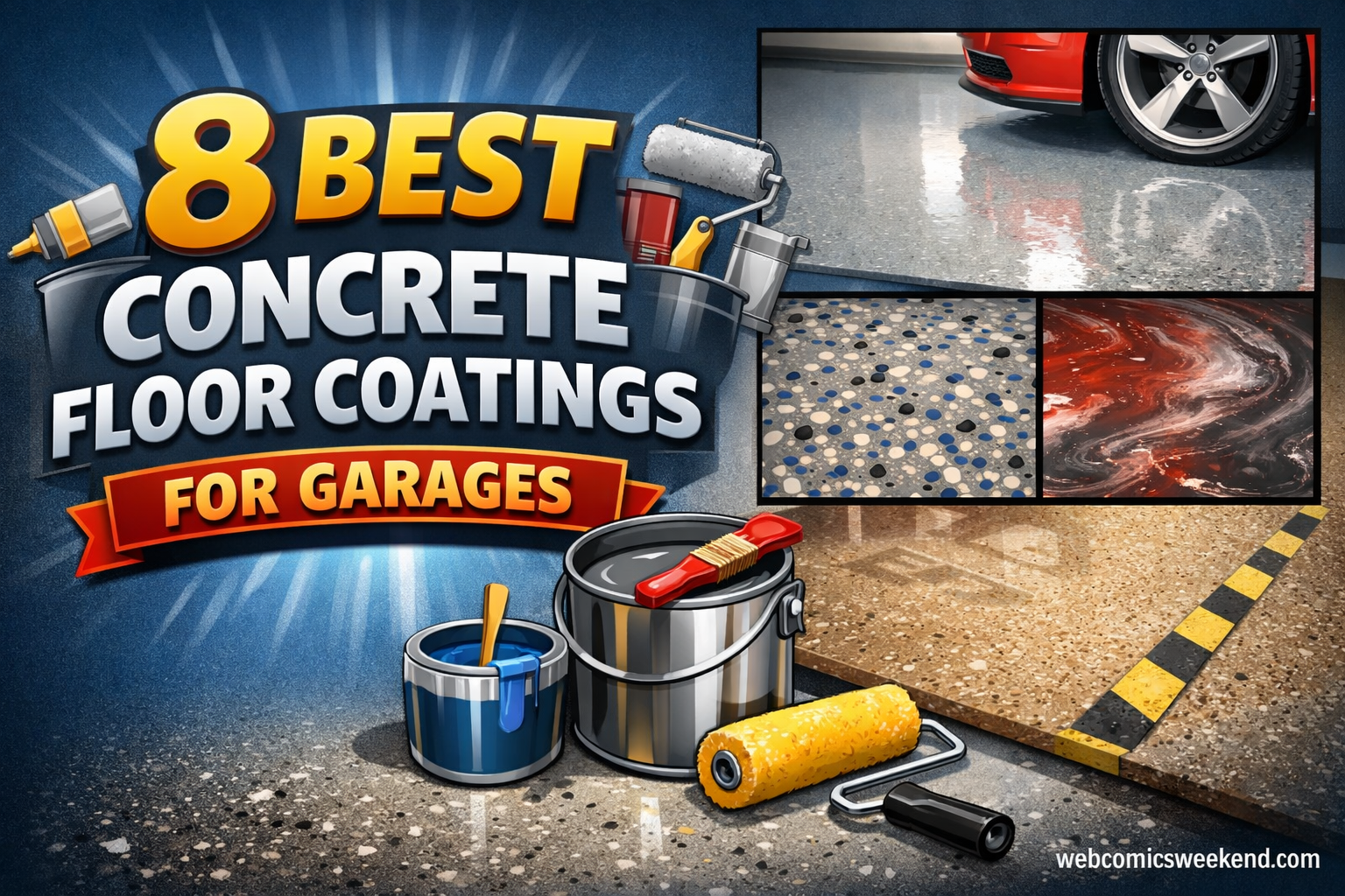 8 Best Concrete Floor Coatings for Garages