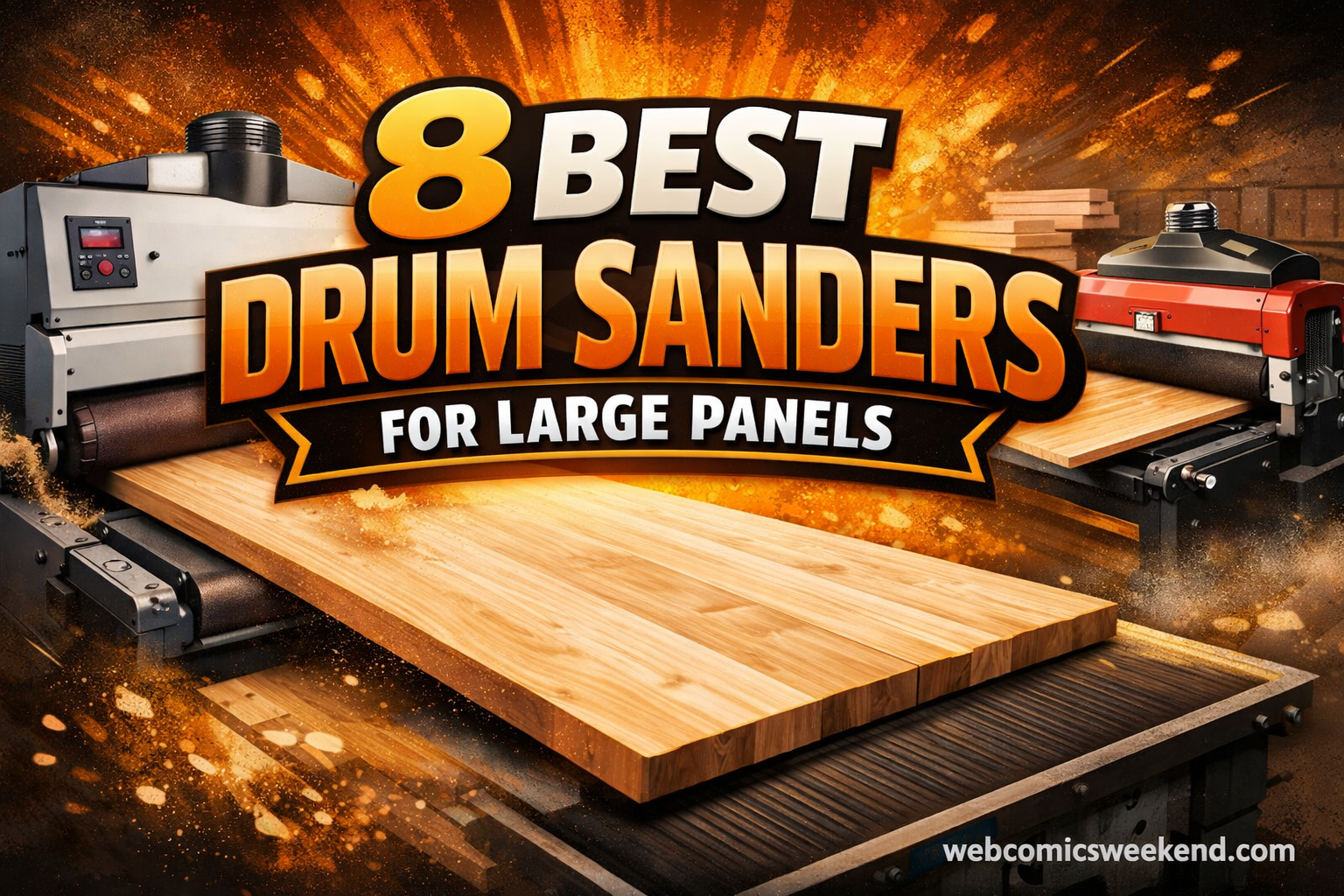 8 Best Drum Sanders for Large Panels