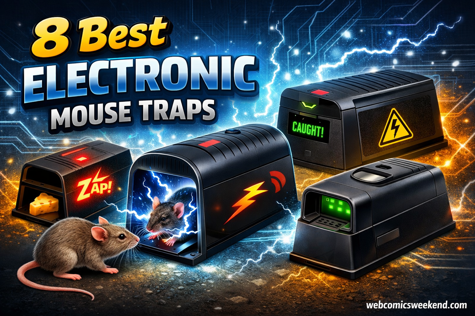 8 Best Electronic Mouse Traps