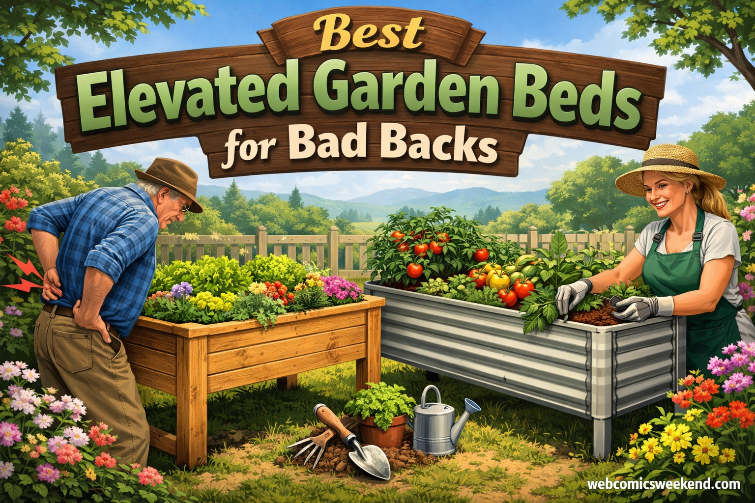 8 Best Elevated Garden Beds for Bad Backs