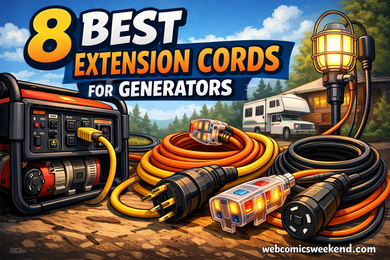 8 Best Extension Cords for Generators