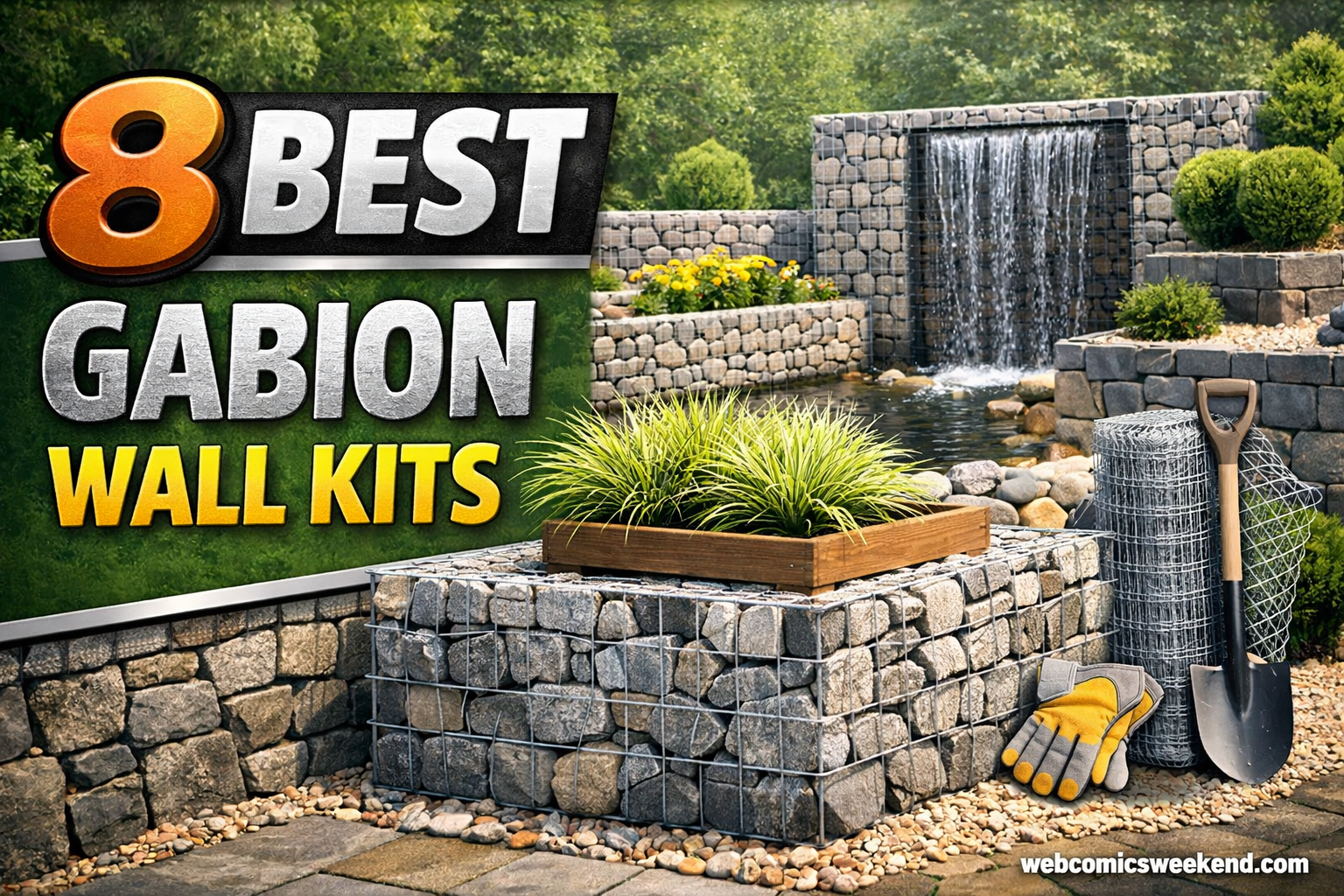 8 Best Gabion Wall Kits