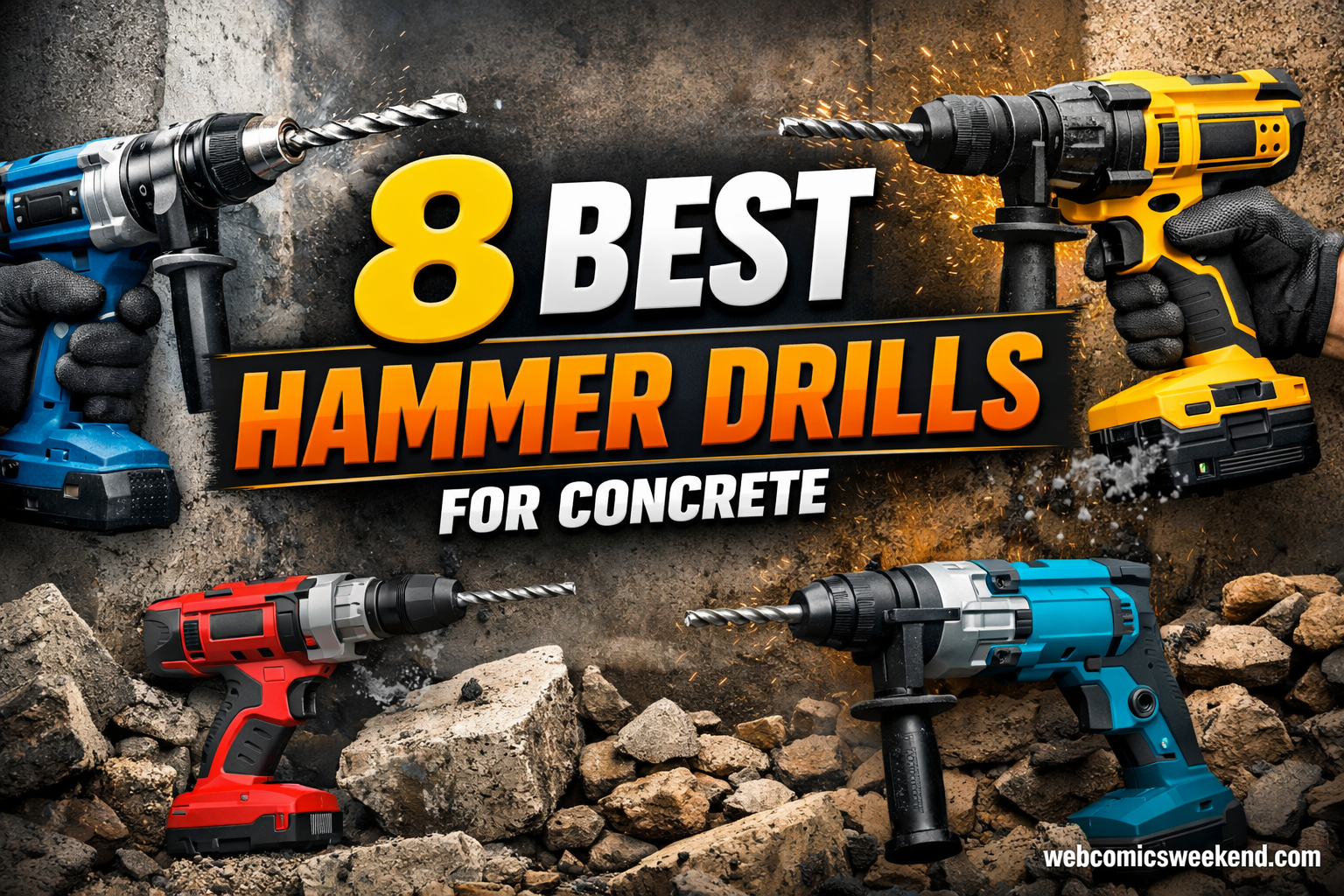 8 Best Hammer Drills for Concrete