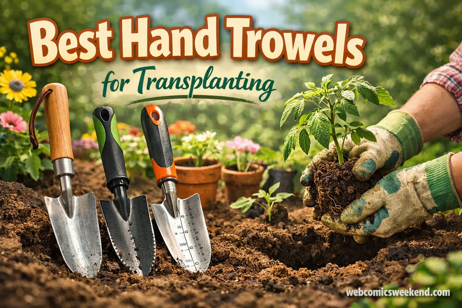 8 Best Hand Trowels for Transplanting