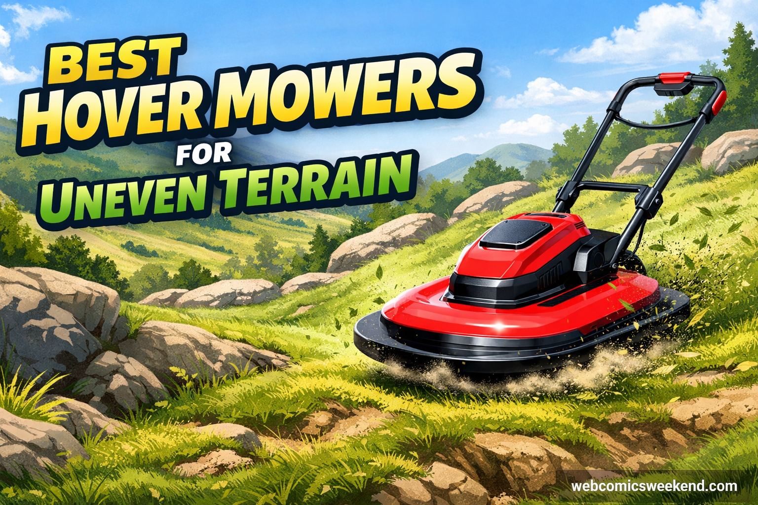 8 Best Hover Mowers for Uneven Terrain