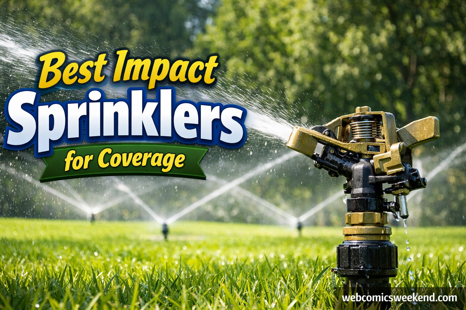 8 Best Impact Sprinklers for Coverage