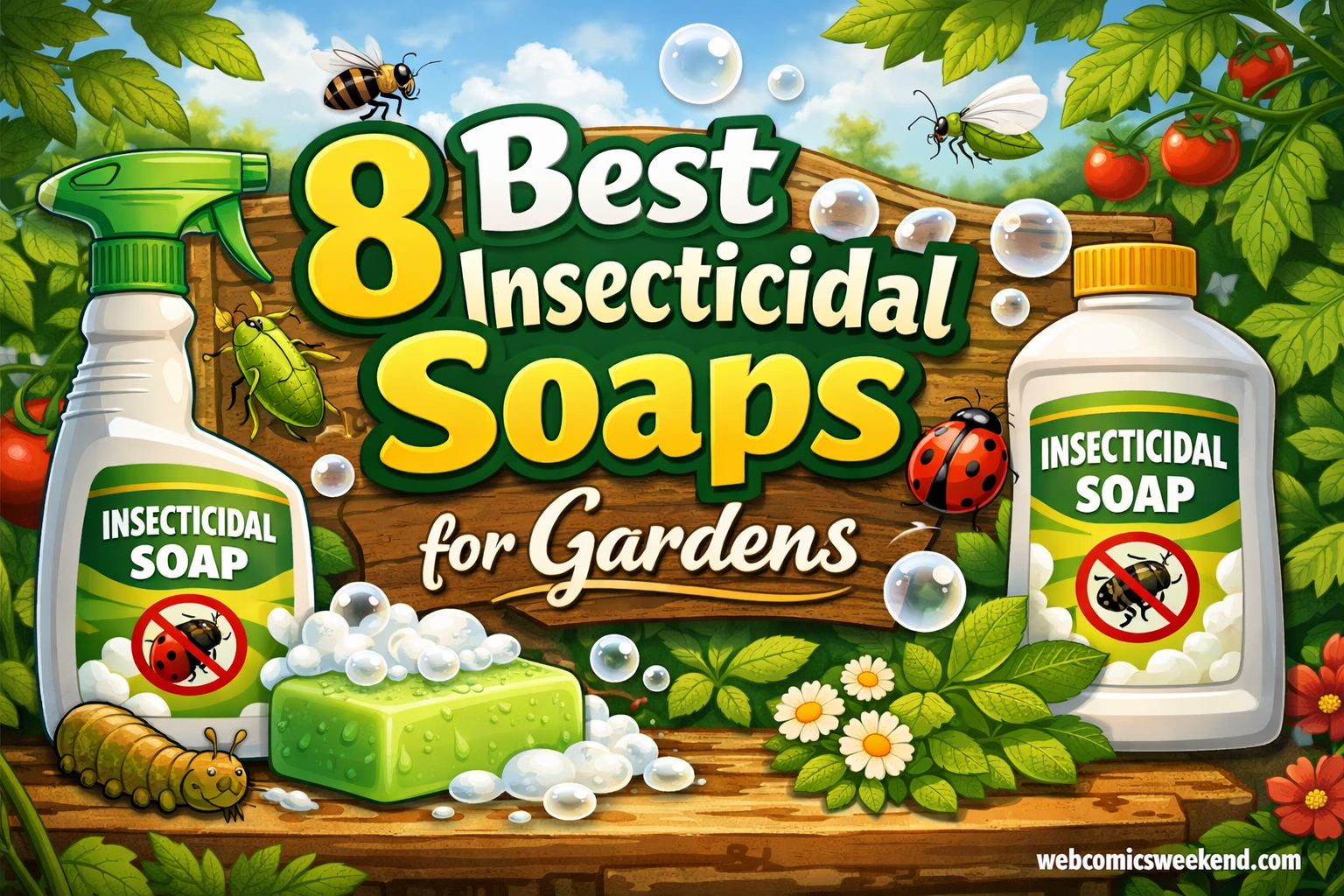 8 Best Insecticidal Soaps for Gardens
