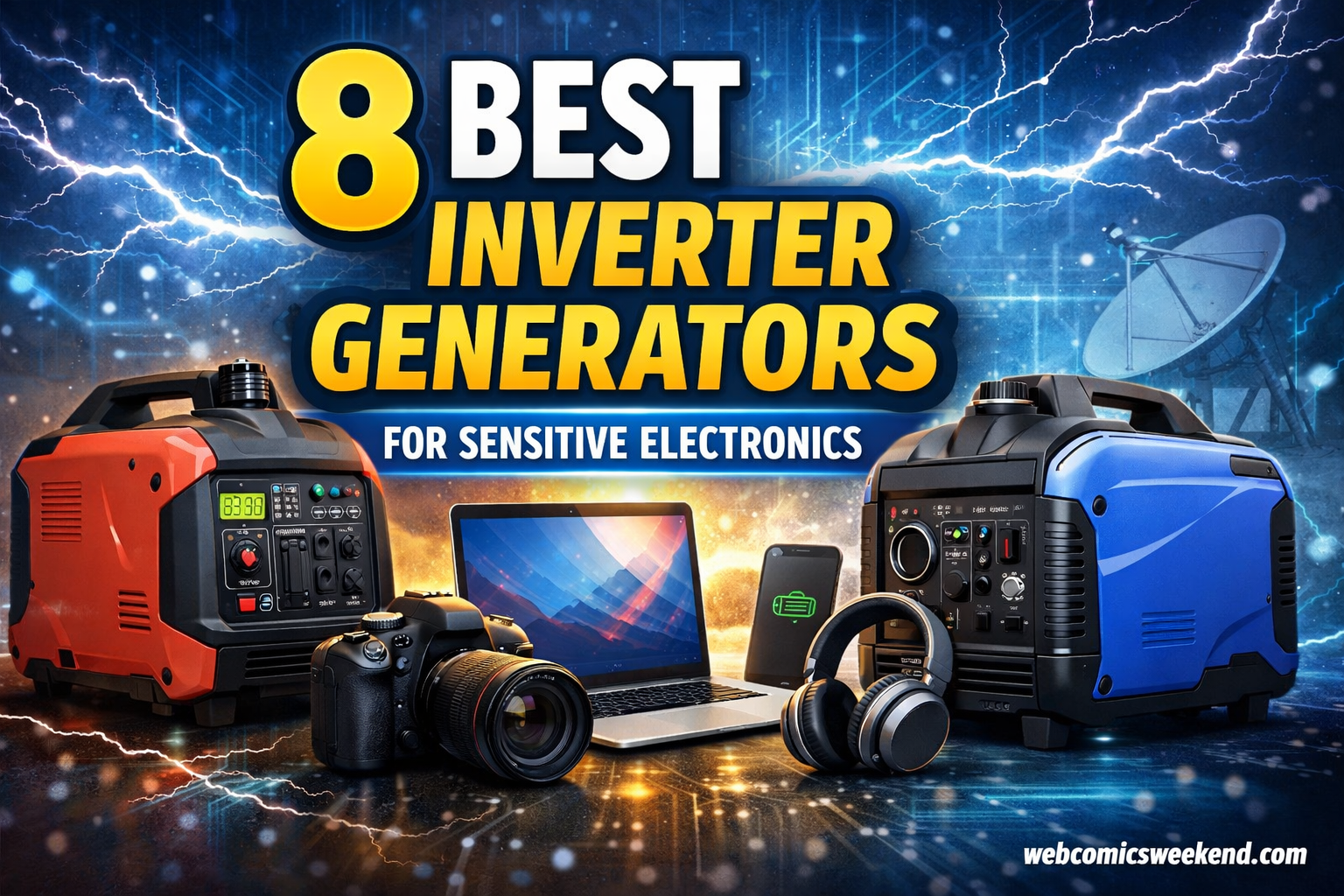 8 Best Inverter Generators for Sensitive Electronics