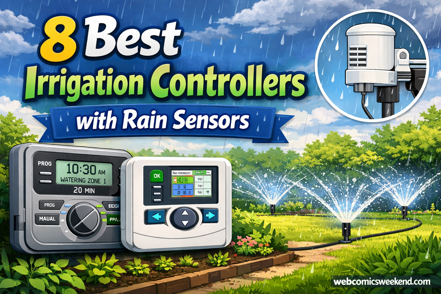 8 Best Irrigation Controllers with Rain Sensors