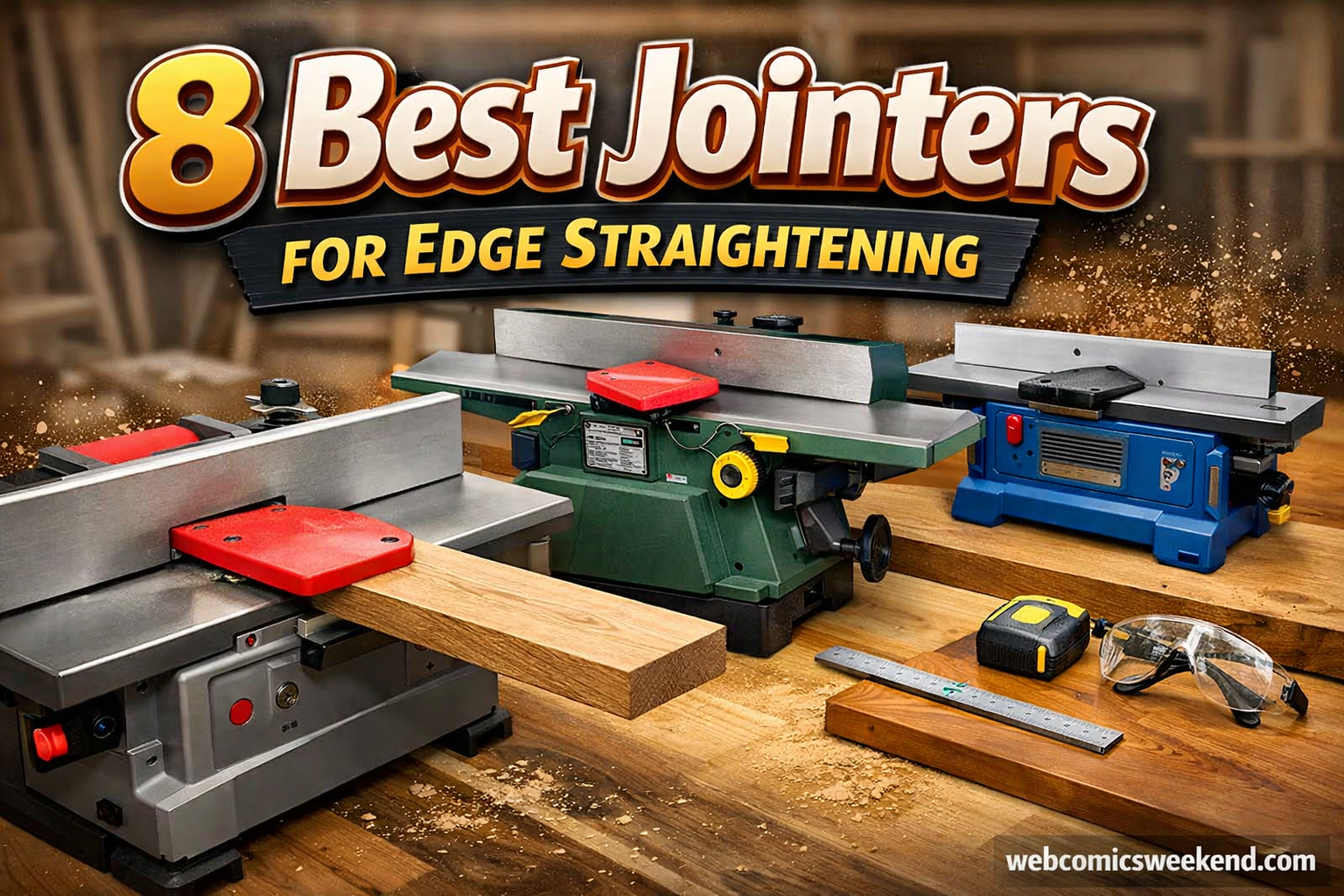 8 Best Jointers for Edge Straightening