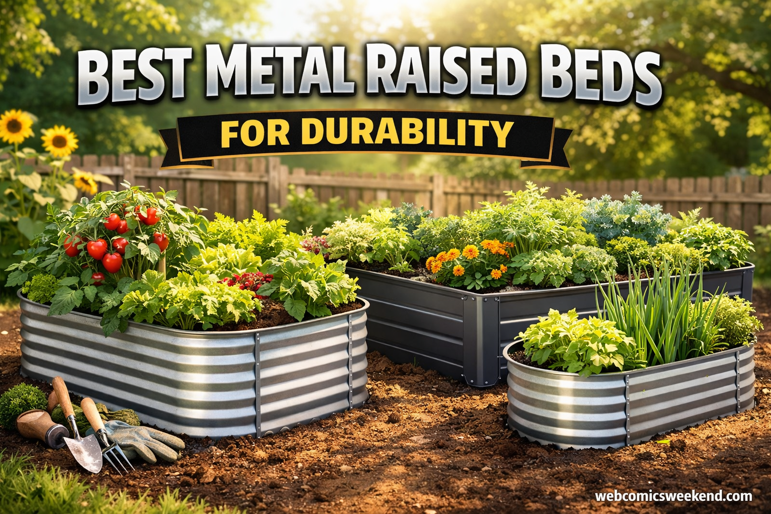 8 Best Metal Raised Beds for Durability