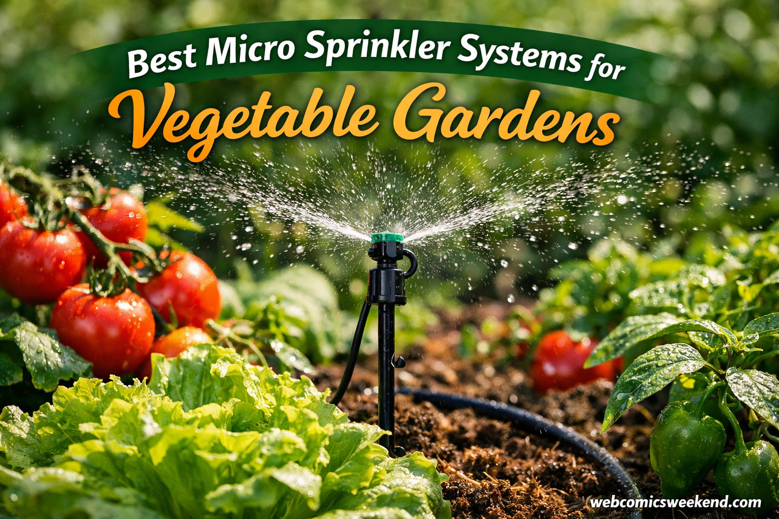 8 Best Micro Sprinkler Systems for Vegetable Gardens
