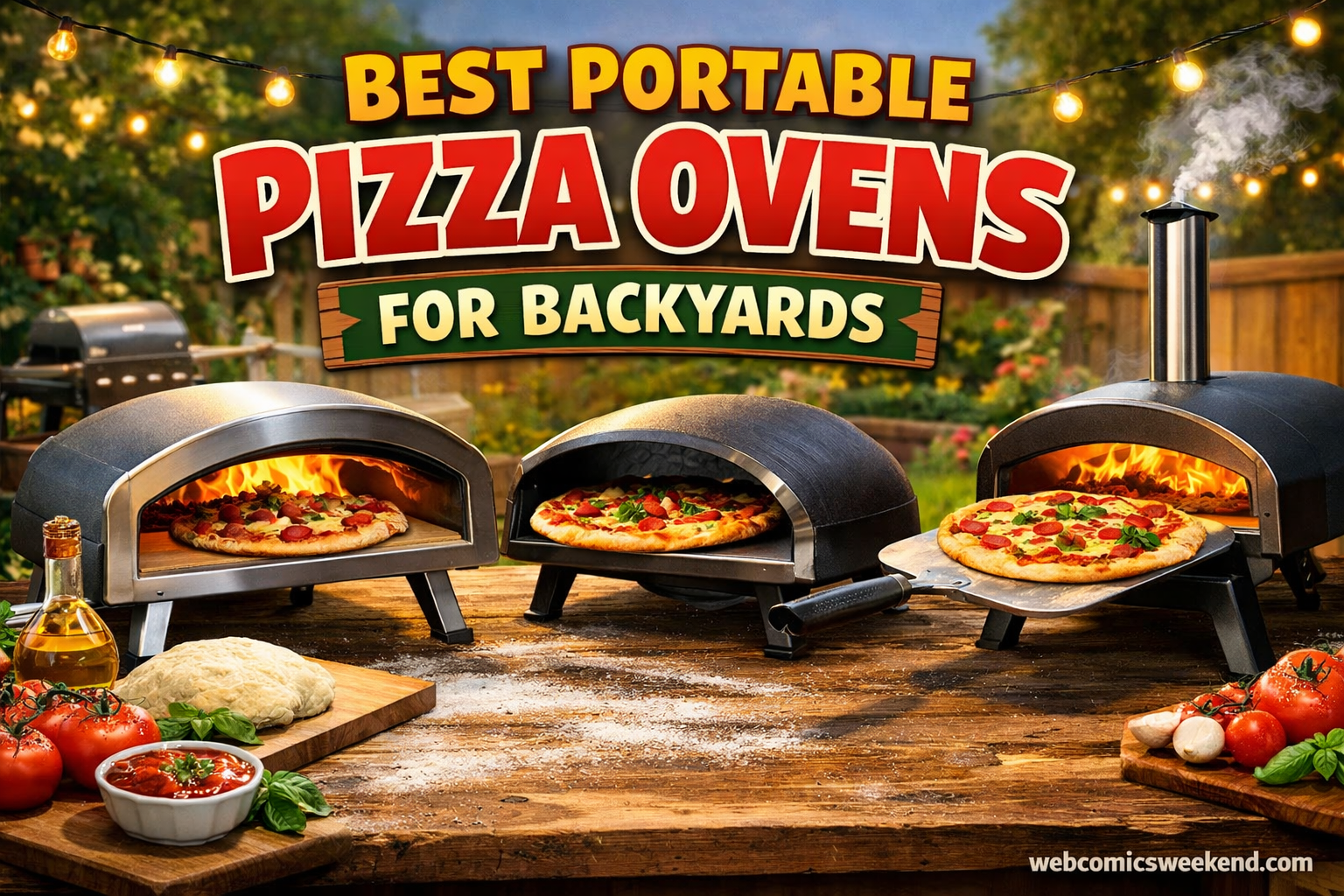 8 Best Portable Pizza Ovens for Backyards