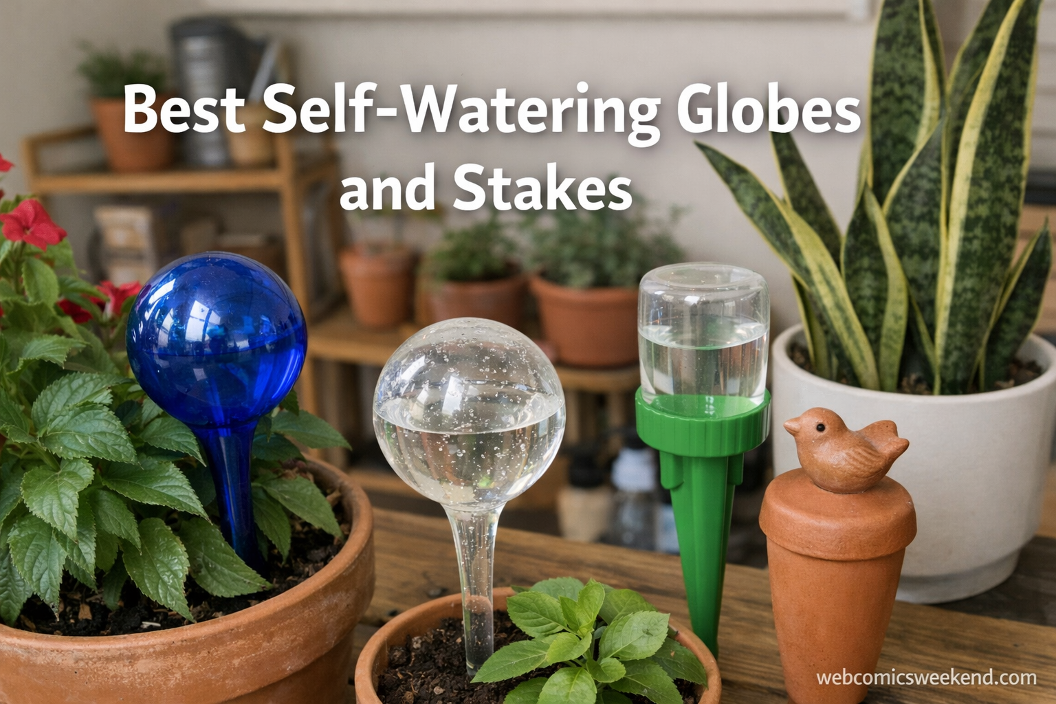 8 Best Self-Watering Globes and Stakes