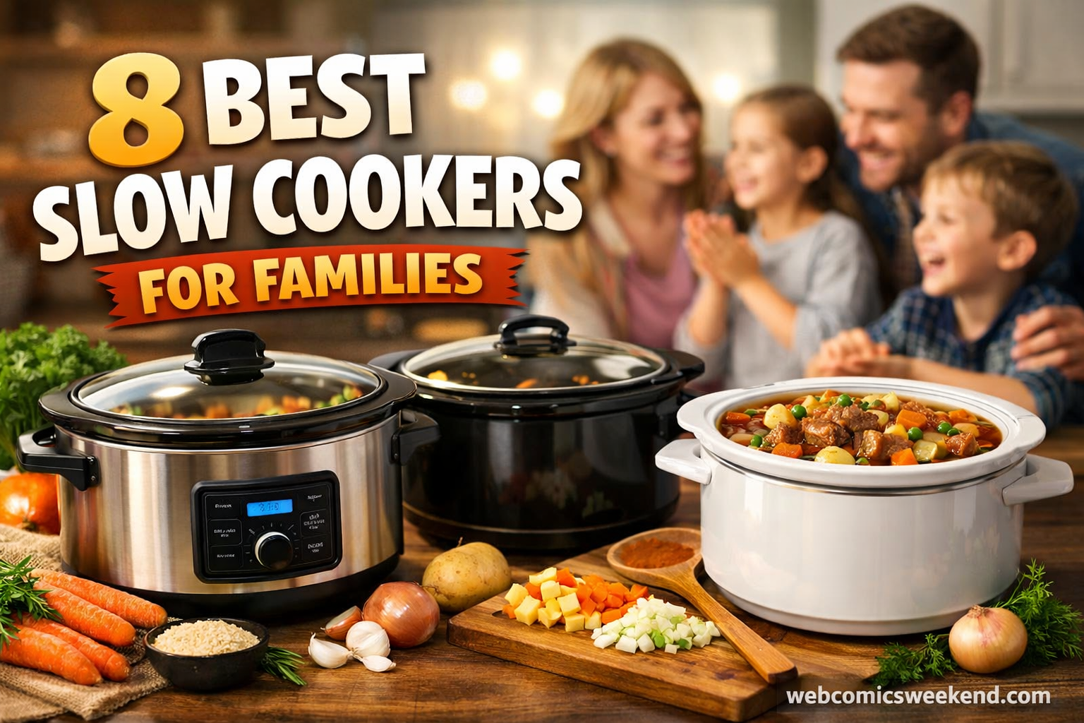 8 Best Slow Cookers for Families