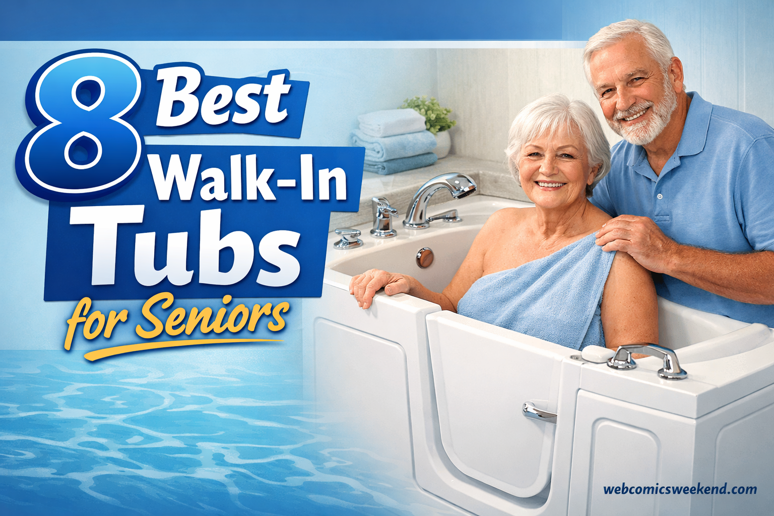 8 Best Walk-In Tubs for Seniors