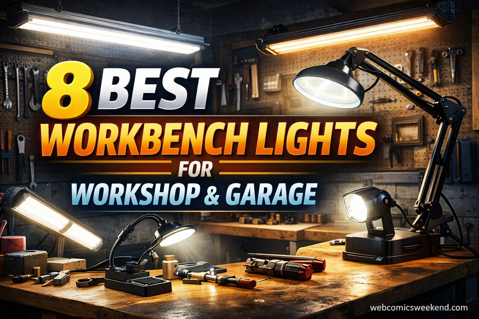 8 Best Workbench Lights for Workshop & Garage