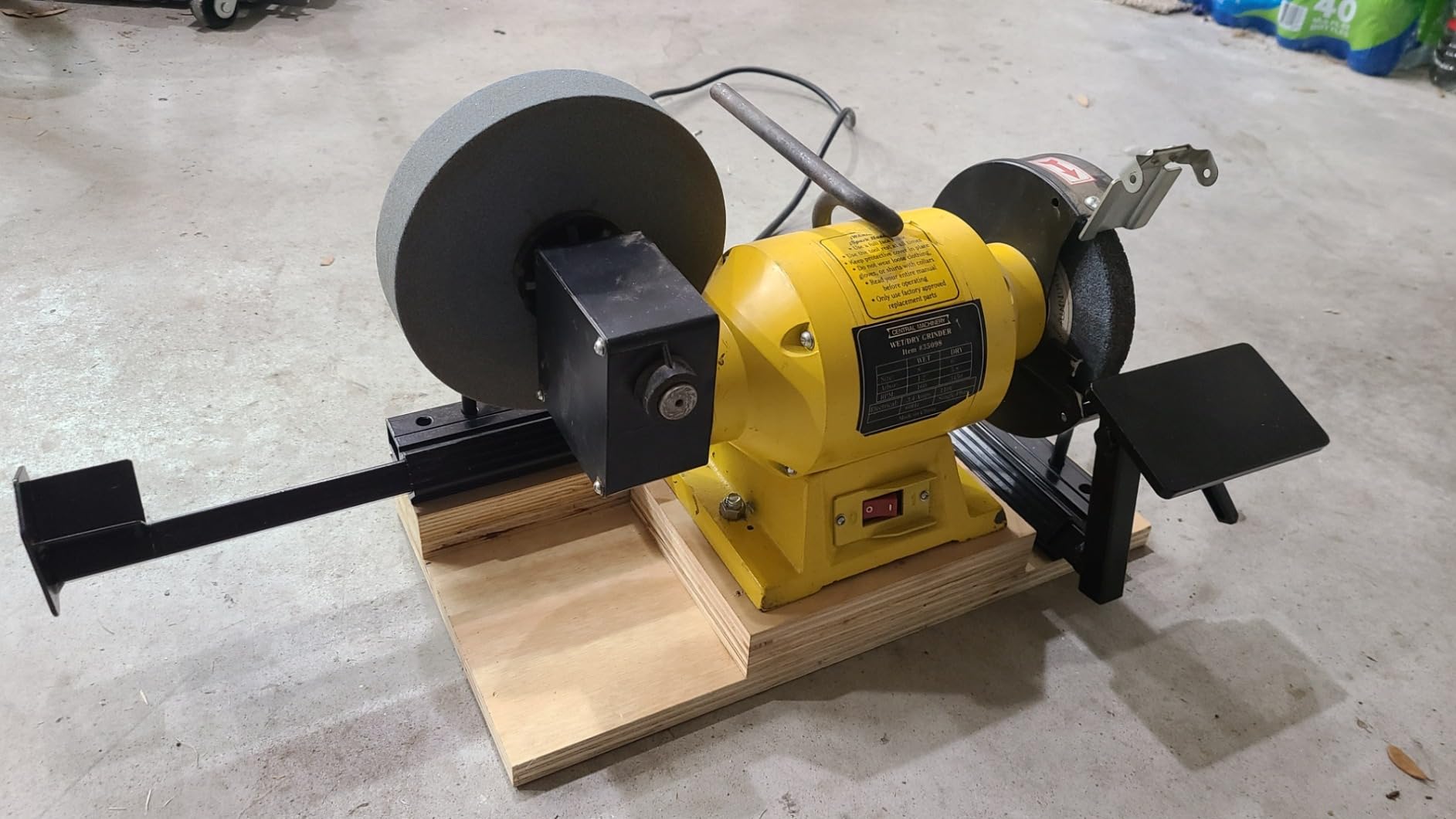 BG-GRIND4 4PCS Set Complete Grinding Jig System for Wood Chisels, Grind Sharpening System to Sharpen Lathe Turning Tools, Chisels, Skews, Bowl Spindle Gouges etc. - Customer Photo 2