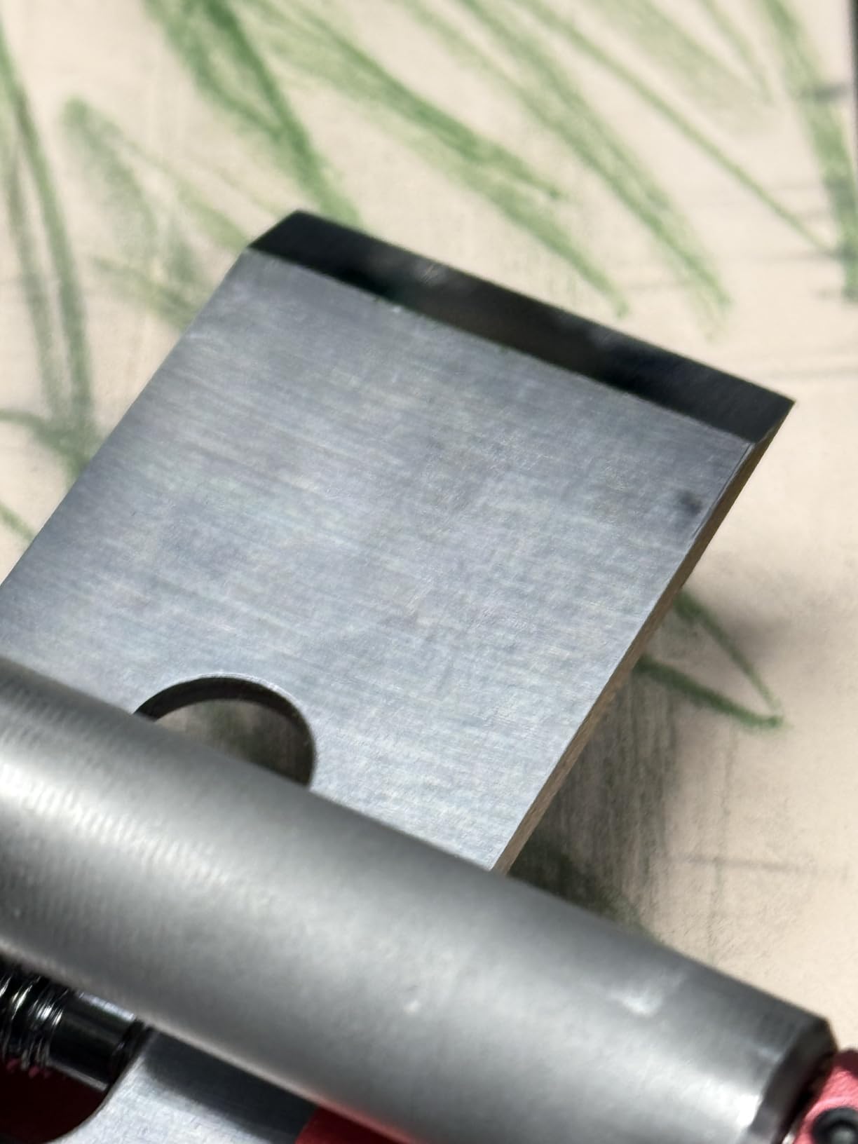 Chisel Sharpening Jig with Diamond Sharpening Stone 400# 1000# 3000# 8000# Grit, Wood Honing Guide for Chisels and Planes Width 0.1