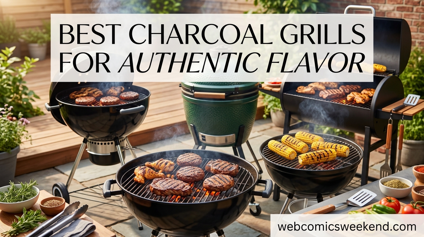 Best Charcoal Grills for Authentic Flavor
