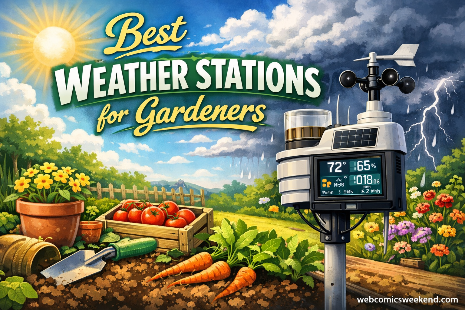8 Best Weather Stations for Gardeners