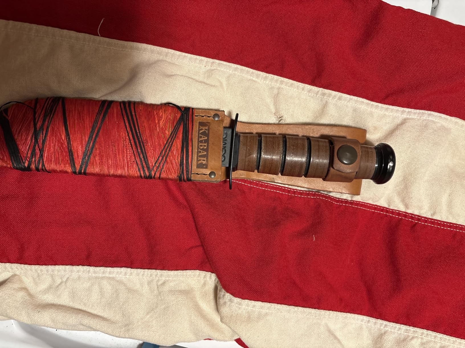 KA-BAR Full Size US Marine Corps Fighting Knife, Straight customer photo 2