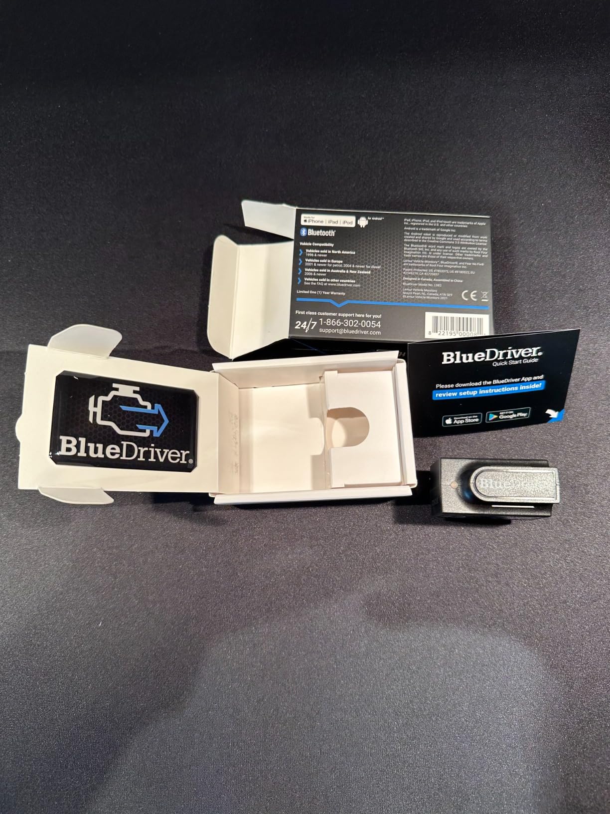 BlueDriver Bluetooth Pro OBDII Scan Tool for iPhone & Android - No Subscription Fee - OBD2 Car Scanner and Code Reader - Diagnose Check Engine, ABS, SRS, Airbag & 7000+ Issues on Vehicles 1996+ customer photo 2