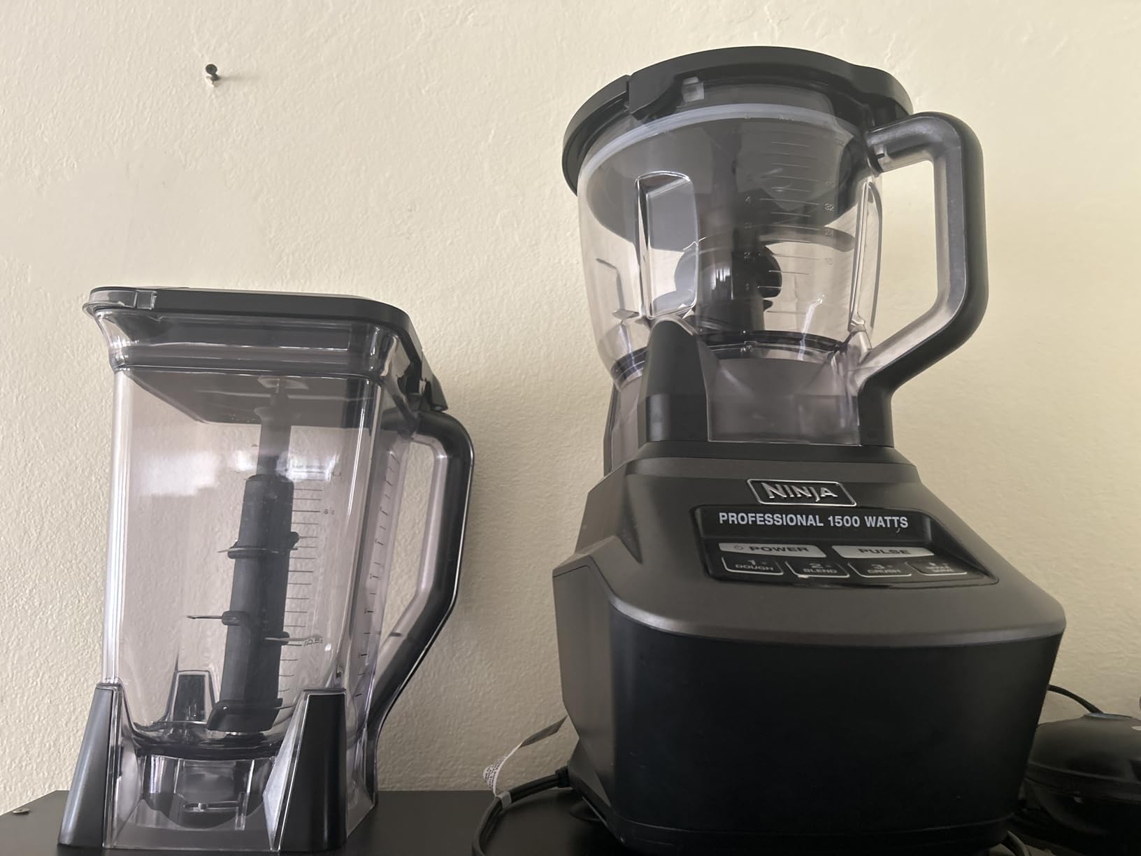 Ninja Kitchen System | 8-Cup Food Processor Bowl & 72 oz. Blender All-in-One | With (2) 16 oz. To-Go Cups | For Smoothies, Ice Crushing, Dough & More | 1500 Watt | Black | BL770 customer photo 1