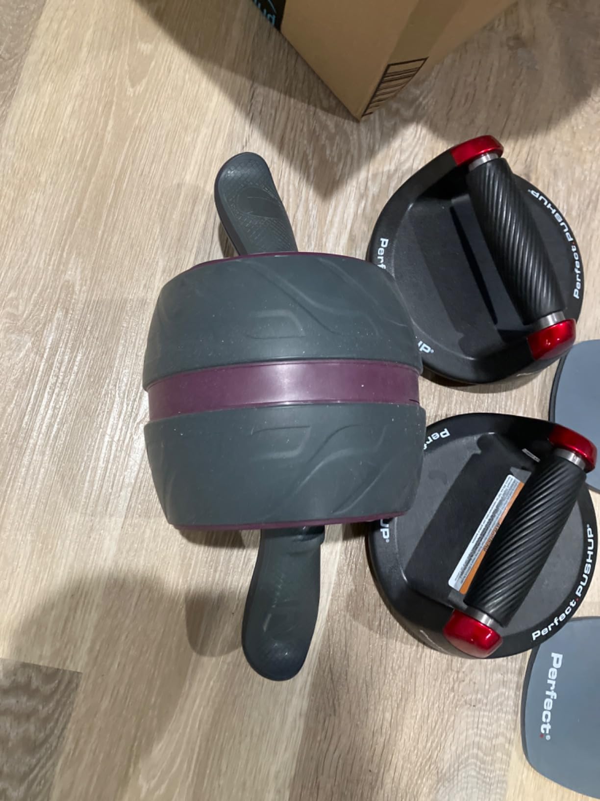 Perfect Fitness Ab Carver Roller Wheel With Built In Spring Resistance, At Home Core Workout Equipment customer photo 2