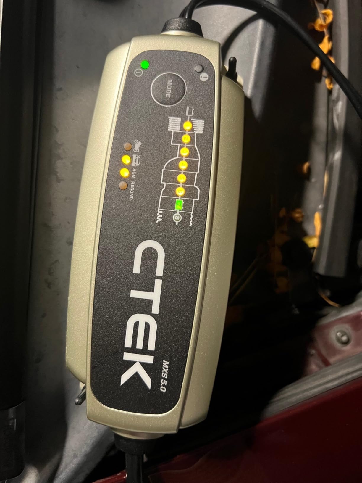 CTEK 40-206 MXS 5.0 Fully Automatic 4.3 amp Battery Charger and Maintainer 12V customer photo 2